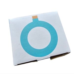 NEW Areaware Blue Circle Barcelet Flask Jewerly